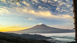 brown mountain, mountains, nature, landscape