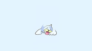 blue and white sealion illustration, Pokémon HD wallpaper