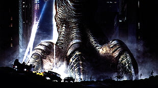 Godzilla digital wallpaper, movies, Godzilla