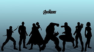 Marvel Avengers poster, minimalism, The Avengers HD wallpaper