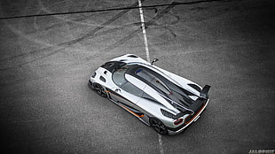 white and black RC car, Koenigsegg, Koenigsegg Agera One:1