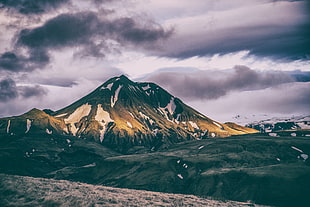 landscape photography of mountain