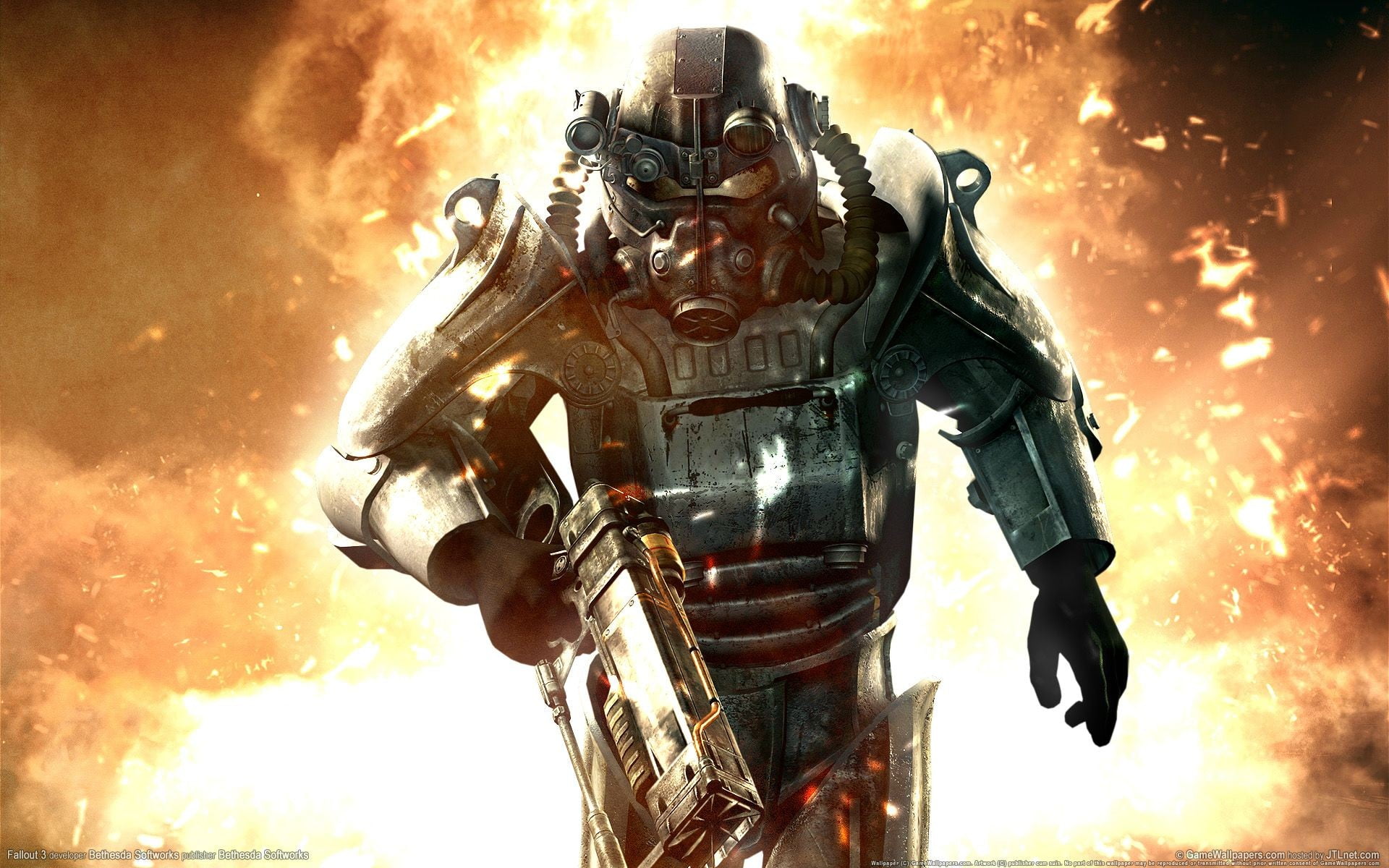 Robot game cover, video games, Fallout 3 HD wallpaper | Wallpaper Flare