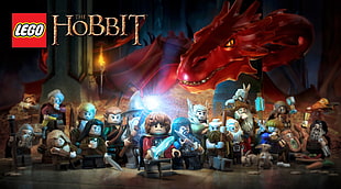 Lego The Hobbit digital wallpaper, LEGO, The Hobbit, video games HD wallpaper