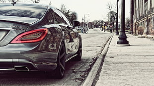 silver car, Mercedes-Benz, supercars, car, Mercedes-AMG