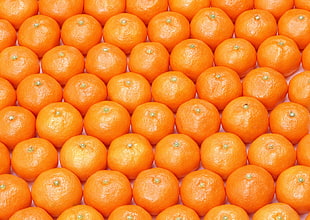 orange Tangerine fruits lot