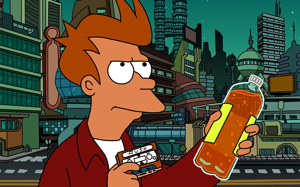 Futurama digital wallpaper, Philip J. Fry, Futurama HD wallpaper