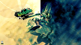 green anime character illustration, League of Legends, Nidalee (League of Legends) HD wallpaper
