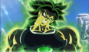 Dragon Ball GT character wallpaper, Dragon Ball Super, Broly, anime, Dragon Ball HD wallpaper