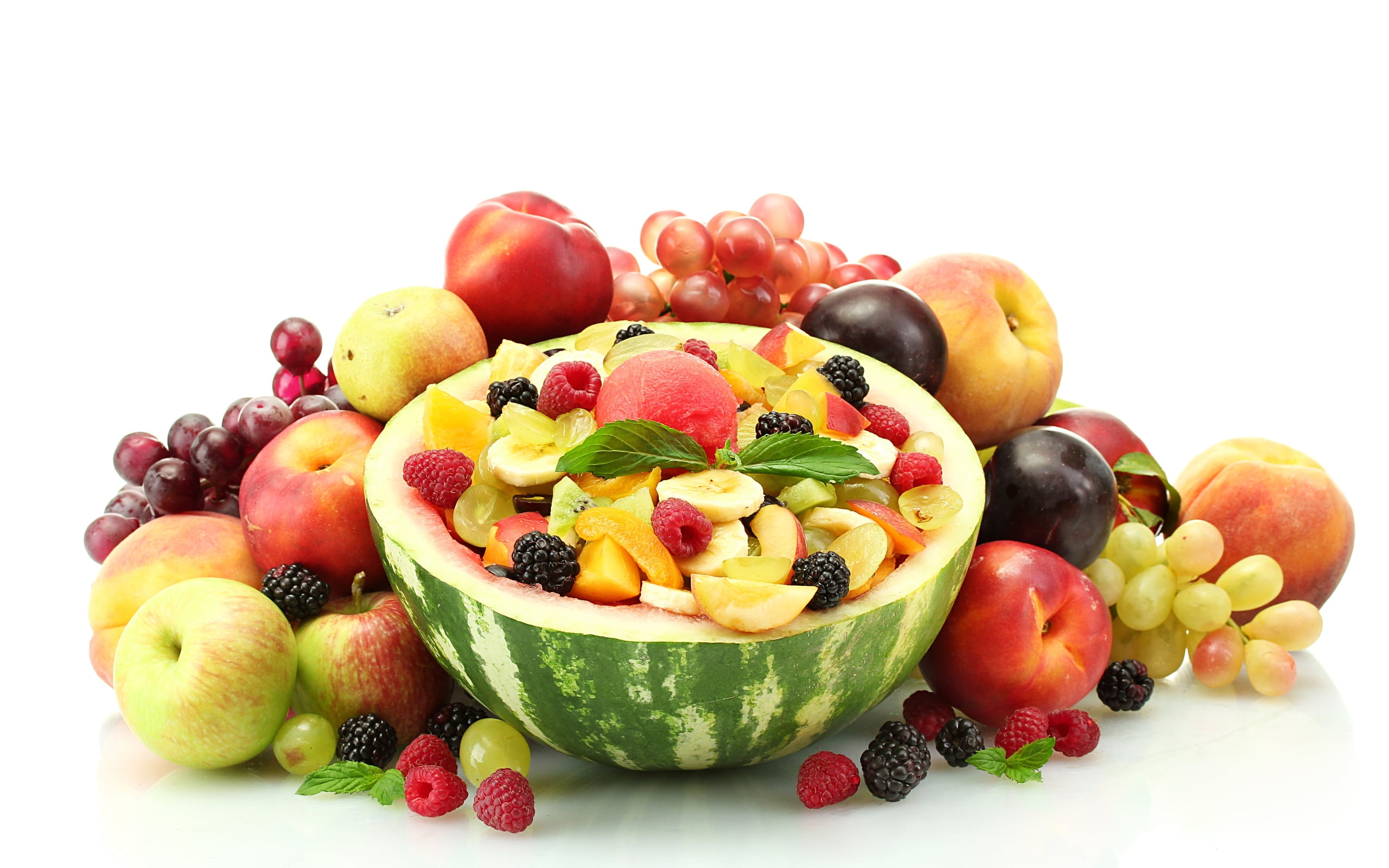 Assorted Round Fruits Hd Wallpaper Wallpaper Flare