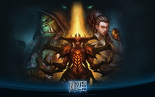 Blizz con poster HD wallpaper