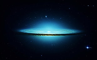 galaxy and milky way, stars, space, galaxy, Sombrero Galaxy