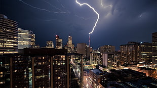 high rise buildings, cityscape, city, building, Toronto