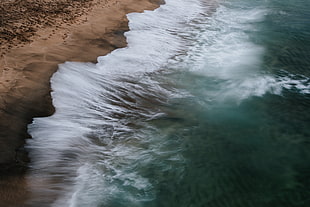 sea waves, landscape, nature, rocks, waves