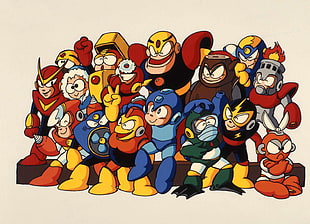 Rockman illustration, Mega Man HD wallpaper