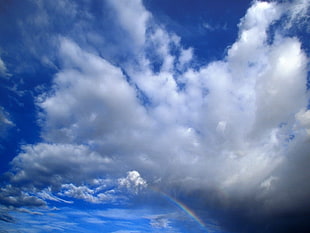 columbus cloud high-saturated photography