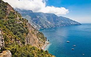 body of water, sea, coast, Italy, nature