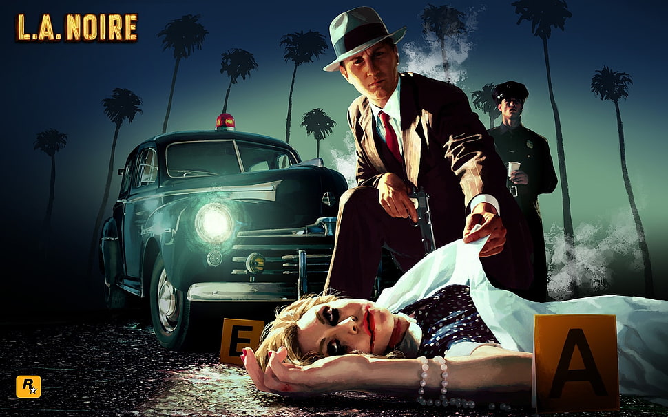 L.A Noire poster HD wallpaper