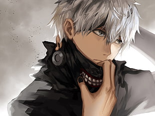 Tokyo Ghoul's Kaneki Ken illustration HD wallpaper