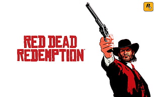 Red Dead Redemption illustration HD wallpaper