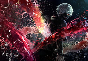 Kaneki Tokyo Ghoul poster HD wallpaper