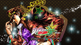 anime character digital wallpaper, JoJo's Bizarre Adventure: Stardust Crusaders, JoJo's Bizarre Adventure: All Star Battle