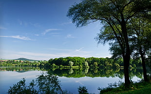 body of water, blue, sky, water, reflection