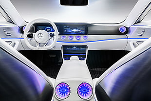 interior photo of Mercedes-Benz vehicle HD wallpaper