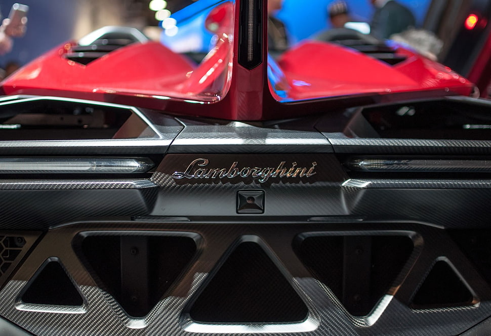 Lamborghini Veneno Roadster, dark, ass HD wallpaper