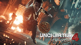 Uncharted 4 A Thief's End 3D wallpaper HD wallpaper