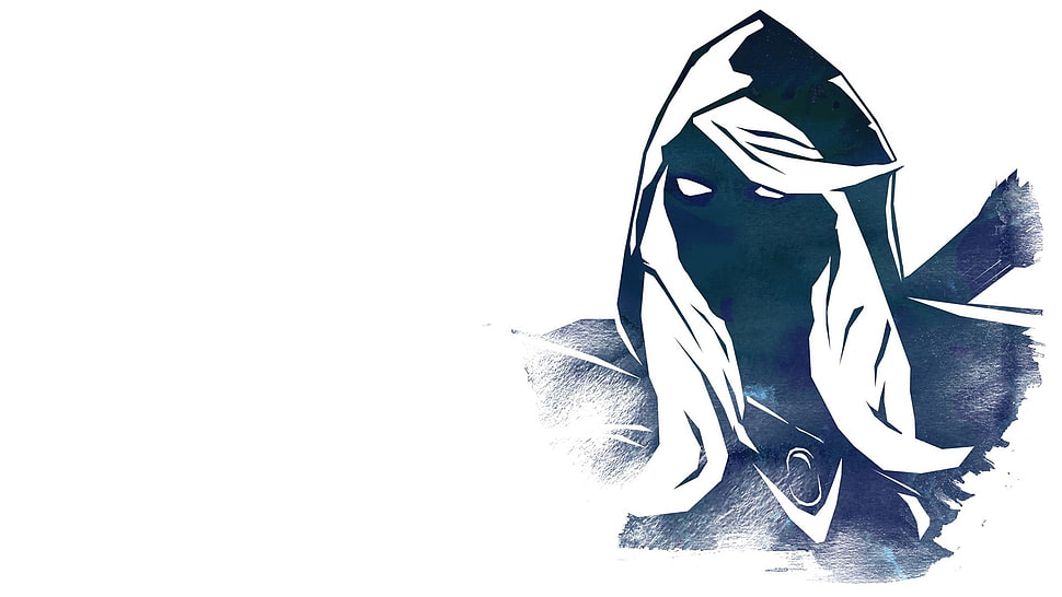 assassin illustration, Dota 2, Dota, Traxxas, Drow Ranger HD wallpaper