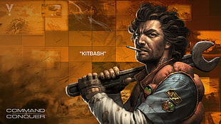 Command Conquer Kitbash digital wallpaper, video games, Command & Conquer HD wallpaper