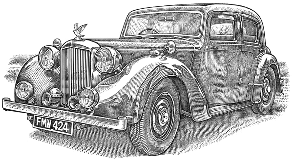 Old car Drawing by Scott Worden  Pixels