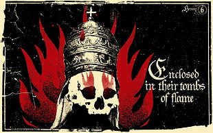 white skull poster, Dante's Inferno, video games HD wallpaper
