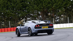 gray coupe, Lotus Exige, Lotus, car, vehicle