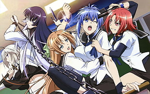 Anime scene illustration HD wallpaper