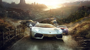 racing game portrait HD wallpaper