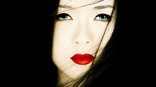 Geisha movie poster, Memoirs of a Geisha, face, movies HD wallpaper