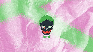 black skull illustration, Suicide Squad, DC Comics, Joker, Harley Quinn HD wallpaper