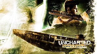 Uncharted Drake's Fortune digital wallpaper HD wallpaper