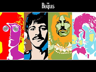 The Beatles poster HD wallpaper