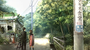 anime scene illustration, anime HD wallpaper