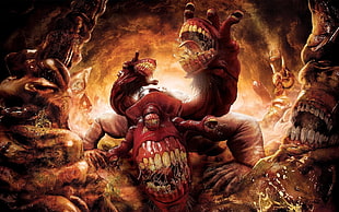 monster videogame photo HD wallpaper