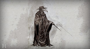 Assassin's creed doctor illustration, plague doctors, Plague, doctors, The Doctor HD wallpaper