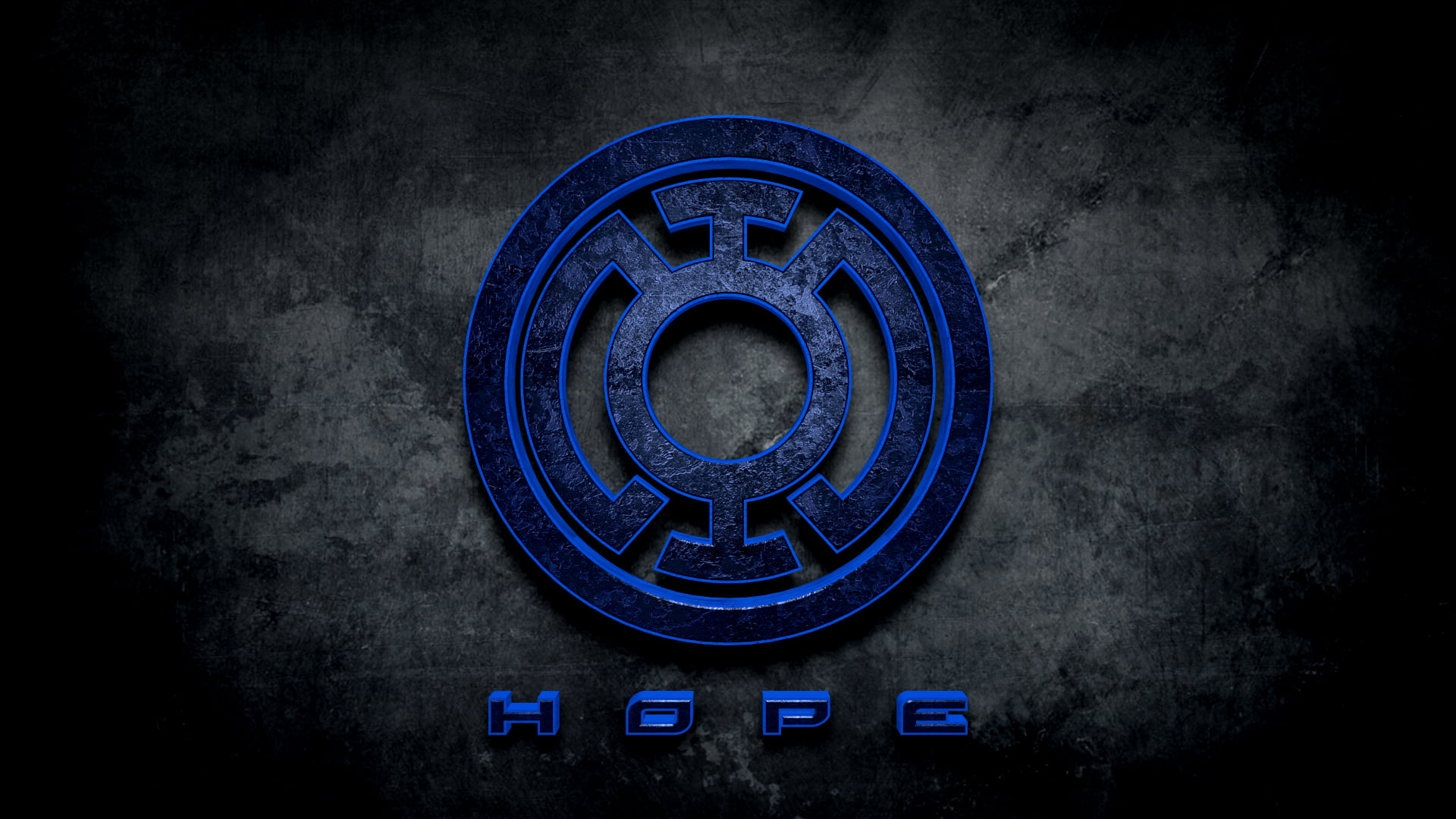 Hope logo, Green Lantern, Blue Lantern, DC Comics, logo HD wallpaper |  Wallpaper Flare