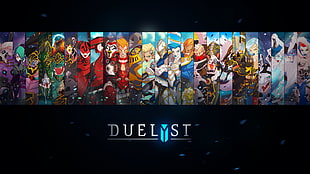 Duelust poster, digital art, artwork, Duelyst, video games HD wallpaper