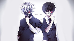 Kaneki Ken from Tokyo Ghoul illustration