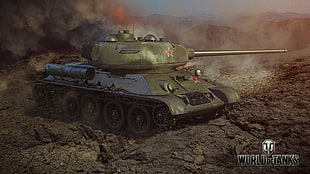 World of Tanks digital wallpaper, World of Tanks, tank, wargaming, video games HD wallpaper