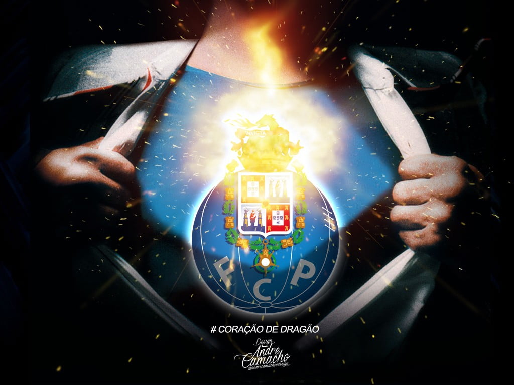 FCP poster, F.C. Porto, heart, Coração, Superman HD wallpaper | Wallpaper  Flare