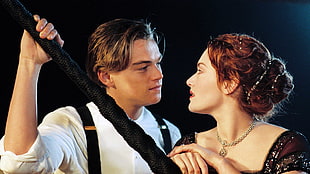 Leonardo Decarpio Titanic scene movie HD wallpaper